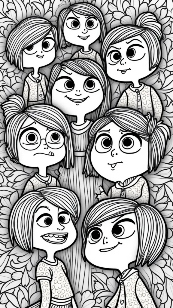 printable coloring pages inside out